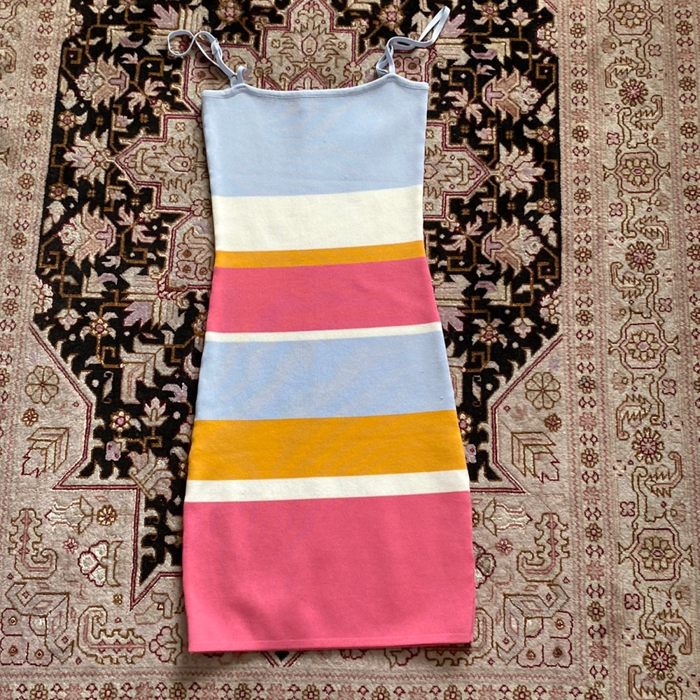 Colourblock dress